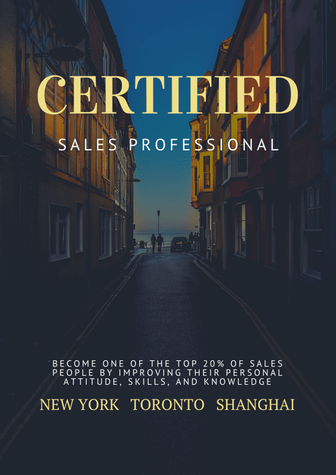 Certified Sales Professional