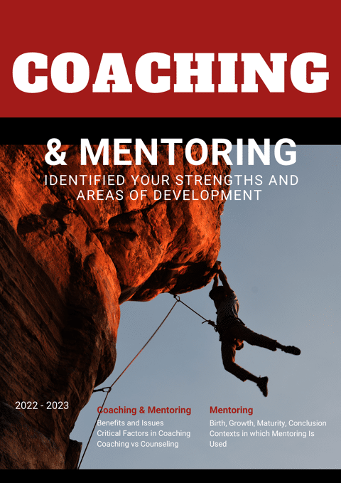 Coaching, Mentoring & Counseling Skills